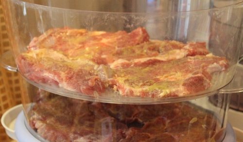 свинина на пару