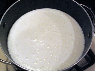 підігріваємо молоко