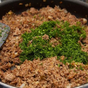 зелень у фарші