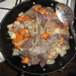 легке з морквою і цибулею