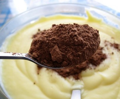 додаємо какао