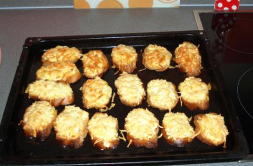 Рибні тартинки після духовки