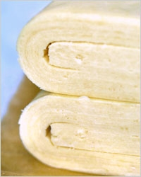 Складене тісто перед упаковкою