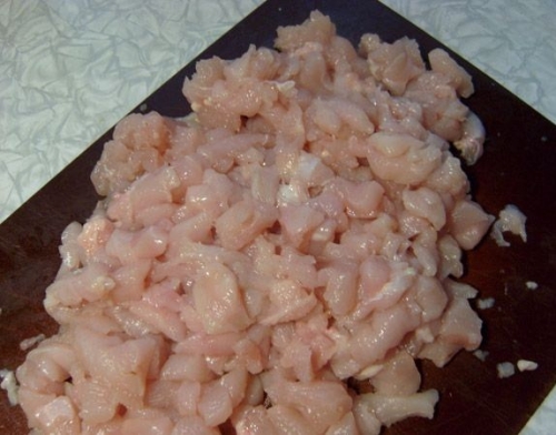 Нарізана грудка