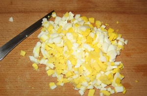 Подрібнюємо яйця