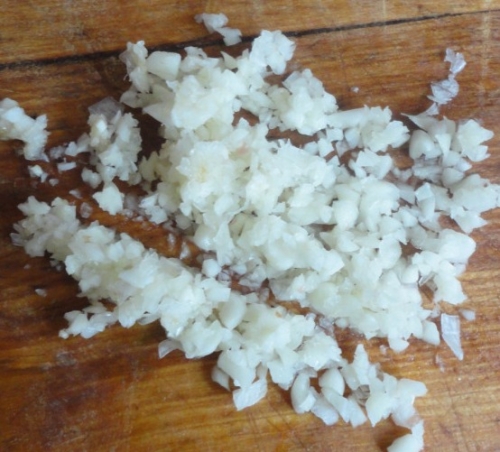 мелкорубленный часник