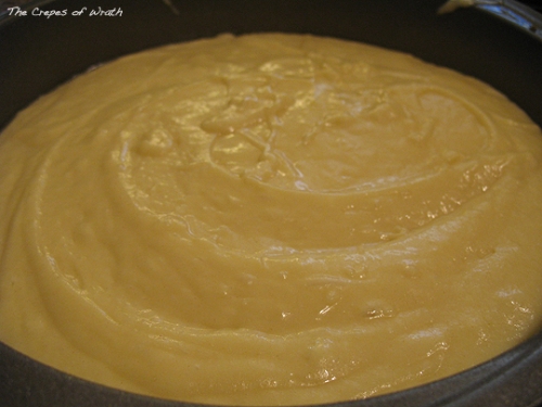 виливаємо тісто у форму