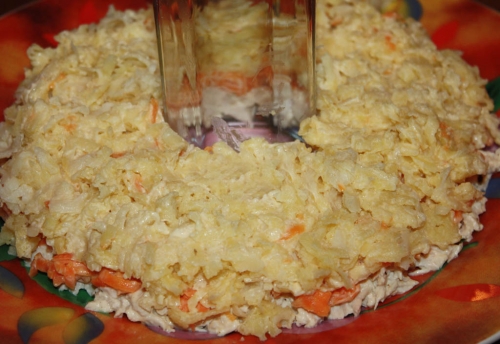 картопля з майонезом