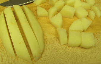 подрібнюємо картопля