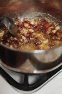 обсмажуємо гребінці і корали