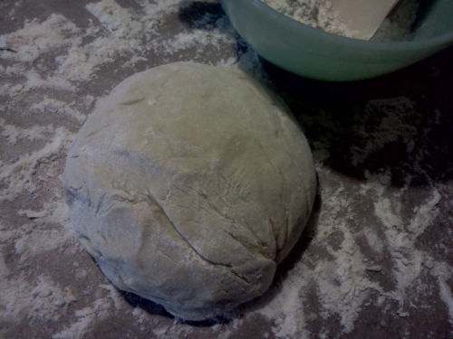 замішуємо тісто