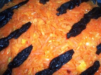 смужки з чорносливу