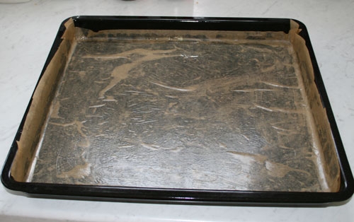 деко вистелений пергаментом