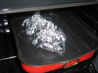 відправляємо курку в духовку