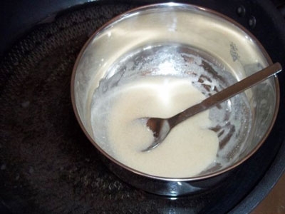 розтоплений желатин