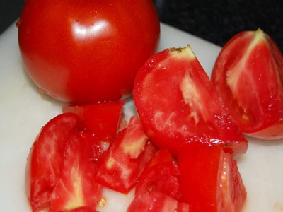 нарізані помідори