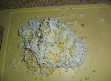 Подрібнюємо яйця