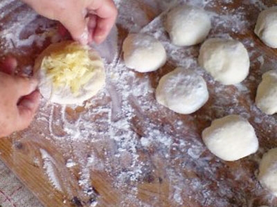 начинка у тесті