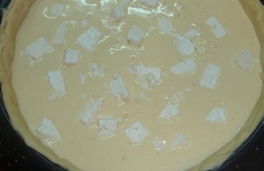 виливаємо начинку в форму