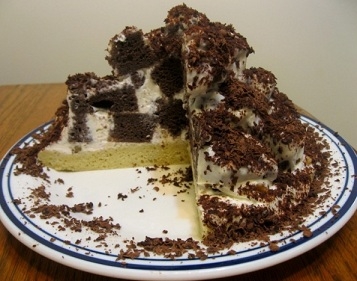 Пробуємо готовий торт!