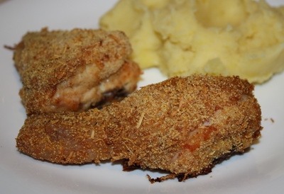 готова курка з хрусткою скоринкою