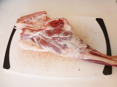 нога на дошці