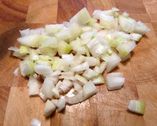 нарізаємо лук