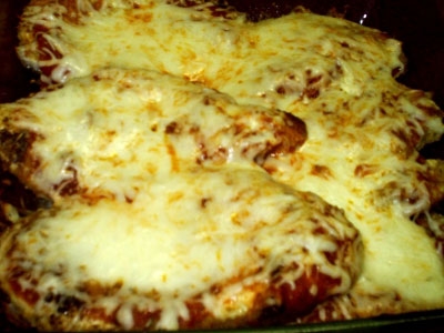 курка запечена з сиром