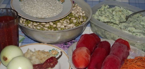 квасоля замочимо