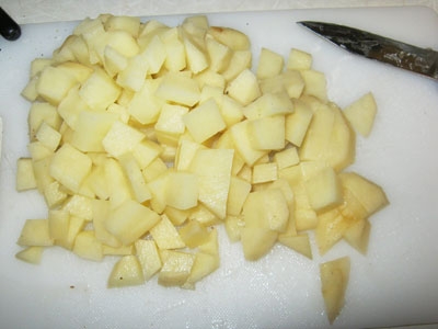 шар картоплі