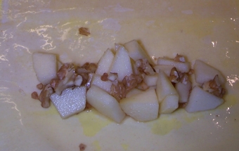 викладаємо начинку на лаваш