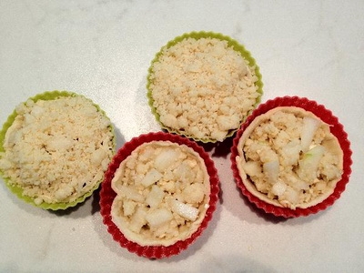 укладаємо крамбл-мафіни