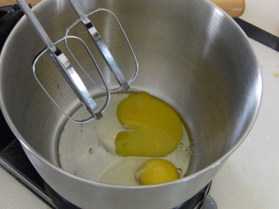 яйця з міксером