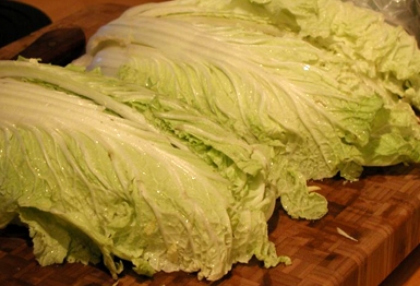 Листя пекінської капусти