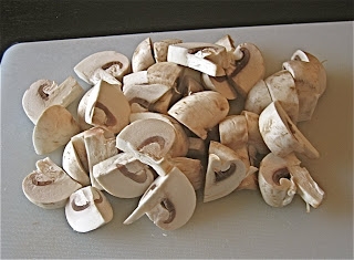 нарізані гриби