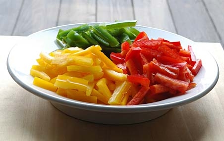 нарізаємо перчик