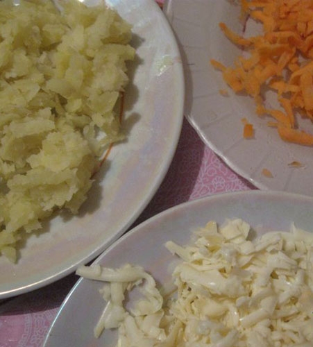 нарізаємо продукти