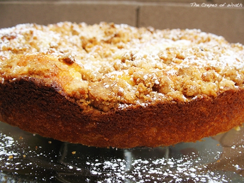 посипаємо пиріг цукровою пудрою