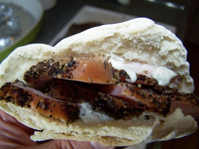 бутерброд з пастроми