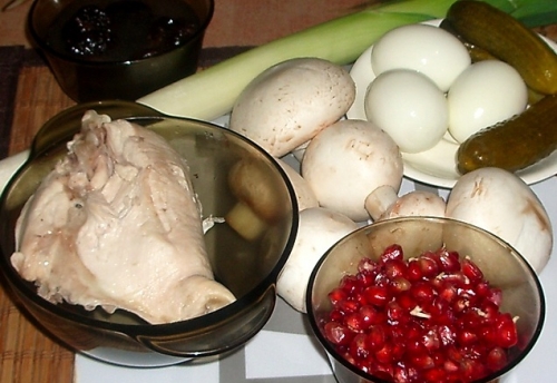 ингреиенты для салату