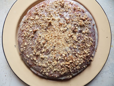 горіхи на пирозі