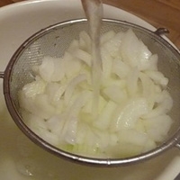 бланшований лук