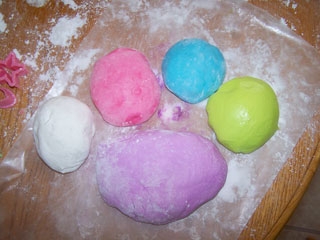 разноцветаная мастика