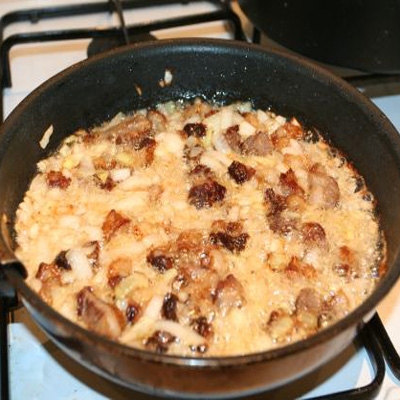 сало з цибулею