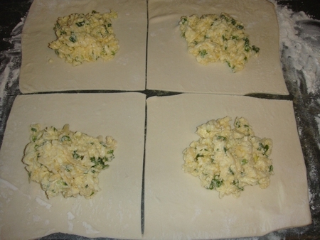 викладаємо начинку