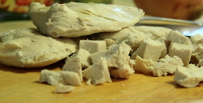 подрібнюємо курочку