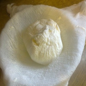 отцеженная сметана