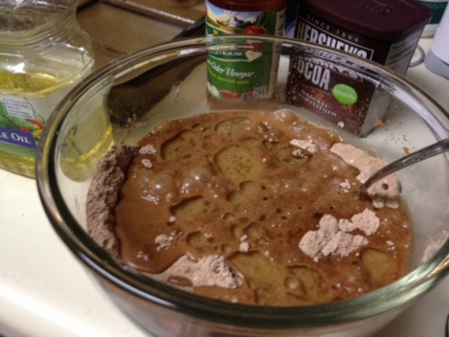 виливаємо воду і масло