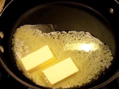 масло в сотейнику