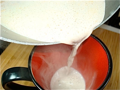 какао в склянці